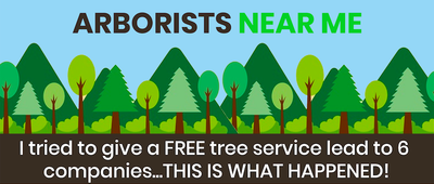 I tried to give a FREE tree service lead to 6 companies...THIS IS WHAT HAPPENED!