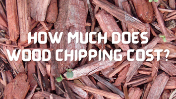 How much does wood chipping cost?